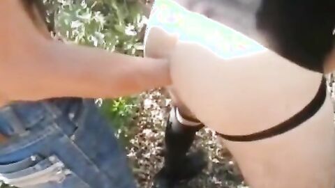 Bareback Outdoor Fun with Horny Strangers