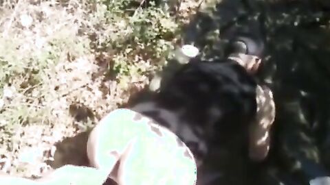 Bareback Outdoor Fun with Horny Strangers