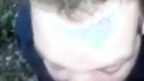Fat Outdoor Amateur Blowjob