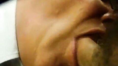 Daddy Blows it in the Stockroom - Amateur Old-Young Action