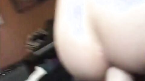 Emo Crossdresser Masturbating Solo