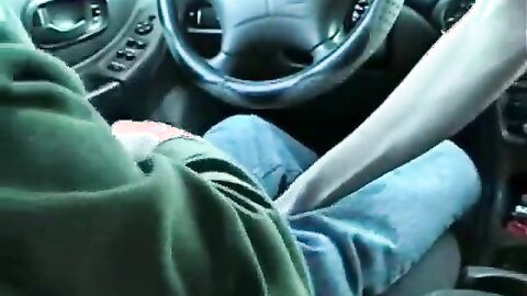 Twink Blows in Car and Gets a Facial