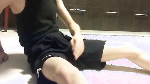 Heiße Twink-Handarbeit