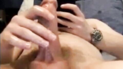 Daddy's Big Cock Webcam Masturbation