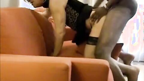 Mature Tranny Slut Takes on a BBC for a Hard Fucking