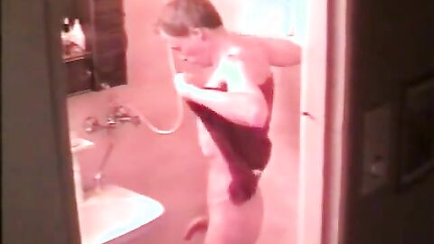 Amateur Daddy Masturbating - Old Recording