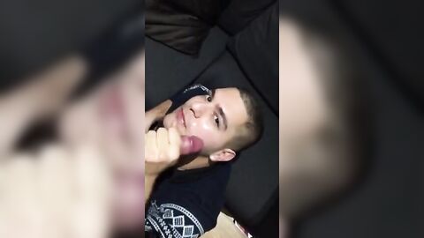 Gay Latin Amateur Blowjob