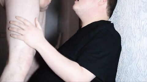 Deep Throat Amateur Takes on a Big Cock