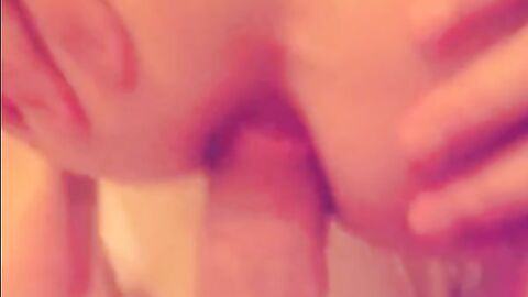 He cums in my ass so good - bareback amateur fuck