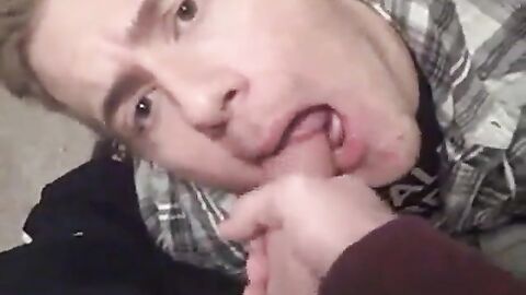 Twink Amateur Swallows a Big Cock's Load