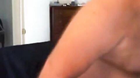 Hairy Daddy Shows Off His Body