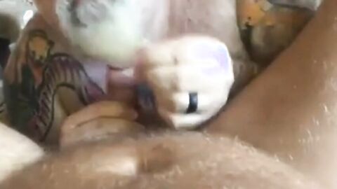 Daddy Bear Sucks Cock