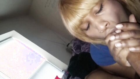 Amateur Gay Crossdresser Blowjob
