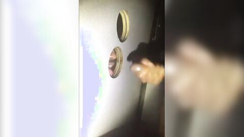 Big Black Cock Gloryhole Blowjob