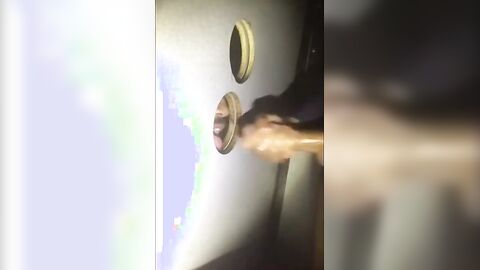 Big Black Cock Gloryhole Blowjob