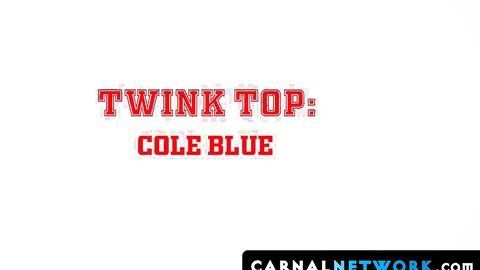 Two DILFs took turns in groping and gagging Cole Blue's big dick