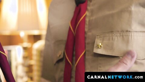 White scout Johnny loves the thought that Max is making love with him rather than fuc