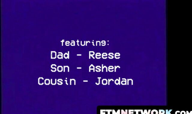 Jordan Richard's uncle watched as his cock dipped into Asher's wet and hungry hole