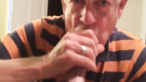 Daddy's Cock Sucking Adventure - Amateur Blowjob