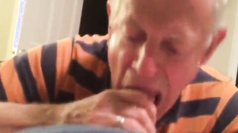 Daddy's Cock Sucking Adventure - Amateur Blowjob