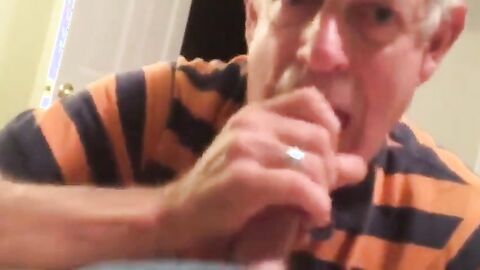 Daddy's Cock Sucking Adventure - Amateur Blowjob