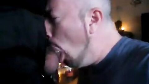 Amateur Daddy Swallows Big Cock in Suit