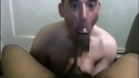 Big Cock Amateur Blowjob and Cum Swallow