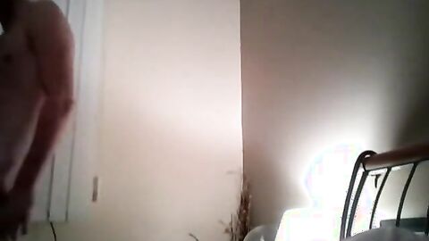 Yorkshire Lad Strokes for a Girl on Webcam