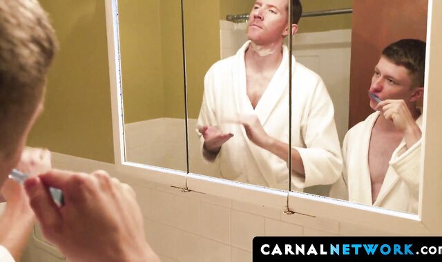 Seeing the boy Felix Maze's boldness and curiosity made Dr. Wolf got horny and arouse