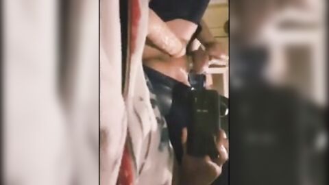 Hands-Free Twink Takes on a Big Sex Toy