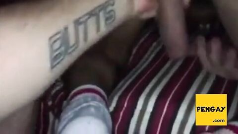 Hunk Fucks His BF Bareback