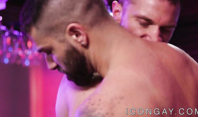 Passionate gays rimjob each other and anally fuck