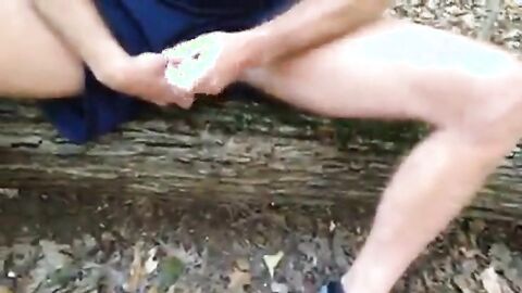 Big-Cock Daddy's Outdoor Adventure