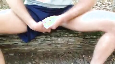 Big-Cock Daddy's Outdoor Adventure