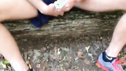 Big-Cock Daddy's Outdoor Adventure