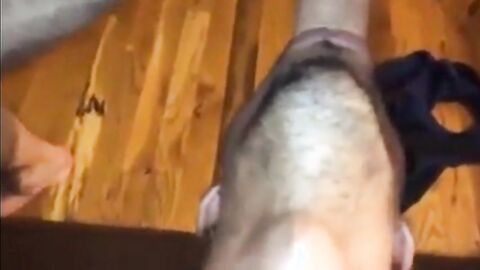 Amateur Latin Guy Takes a Big Cock Deep Throat2