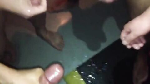 Group Masturbation Session with Amateurs
