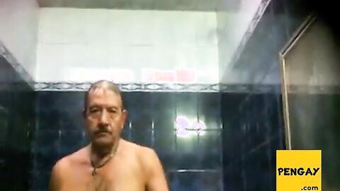 Sweaty Sauna Fun with Amateur Daddies