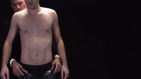 Mathew Figata slapped the boy's ass cheeks before fingering his hole and penetrating