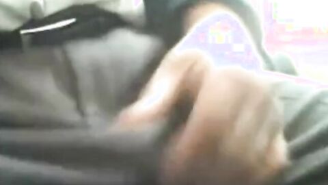 Fat Daddy Stroking on Cam