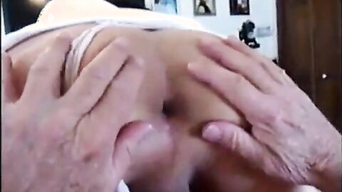 Big-Cock Guy Ass-Rimming His Crossdresser Partner