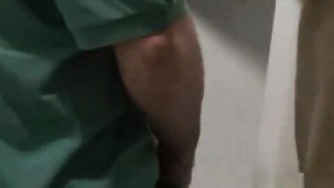 Bareback Daddy in the Gas Station WC