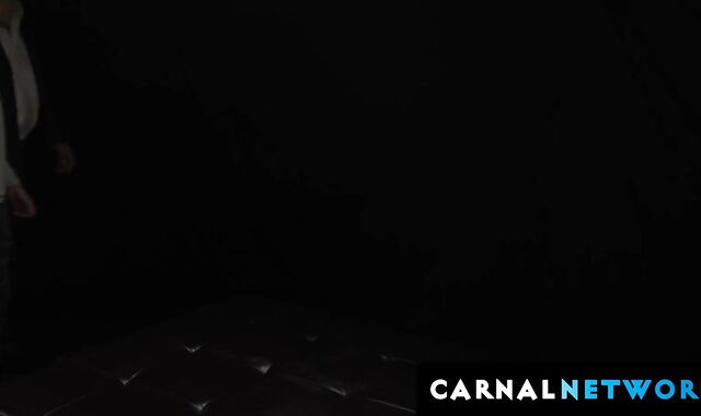 Felix Kamp presses the boy's moaning mouth into his bulging groin after fingering his