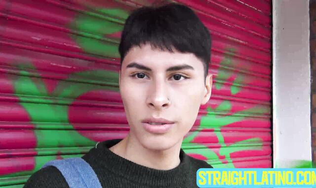 Sparkly eyed student Damon showers himself with my oozing hot cum
