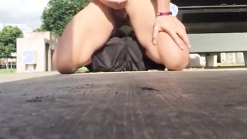 Public Masturbating Men