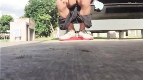 Public Masturbating Men