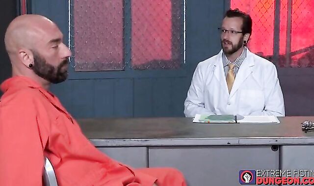 Hunky Drew Sebastion was rimmed and fist fucked by jock Axel Abysse