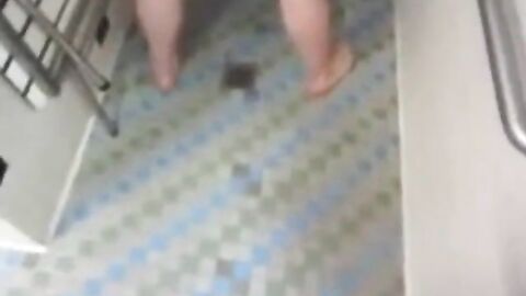 Locker Room Blowjob