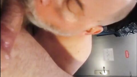 Dirty-Mouthed NYC Daddy's Blowjob Adventure