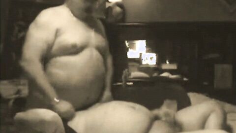 Fat Daddy Trucker Barebacks Young Pup